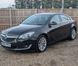 2015 VAUXHALL INSIGNIA 1.6 CDTI ECOFLEX DESIGN 5DR [START STOP] HATCHBACK DIESEL MANUAL