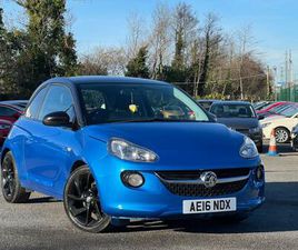 2016 VAUXHALL ADAM 1.2I ENERGISED 3DR HATCHBACK PETROL MANUAL
