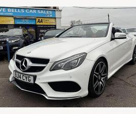 3.0 E350D V6 BLUETEC AMG SPORT CABRIOLET G-TRONIC+ EURO 6 (START/STOP) 2DR