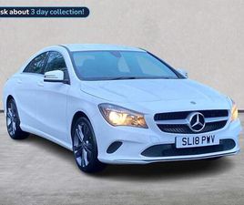 MERCEDES CLA CLA 180 1.6 CLA180 SPORT COUPE EURO 6 (START/STOP) 4DR