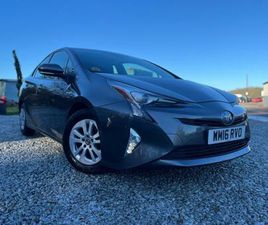 TOYOTA PRIUS 2016 TOYOTA PRIUS 1.8 VVTI ACTIVE 5DR CVT HATCHBACK PETROL/ELECTRIC HYBRID AUTOMATIC