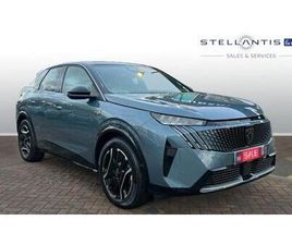 2025 PEUGEOT 3008 73KWH GT SUV 5DR ELECTRIC AUTO (210 PS) SUV ELECTRIC AUTOMATIC