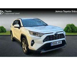 TOYOTA RAV4 TOYOTA RAV4 EXCEL SUV'S 2.5 VVT-H EXCEL CVT 4WD EURO 6 (START/STOP) 5DR