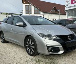 HONDA CIVIC TOURER HONDA CIVIC TOURER 1.8 ELEGANCE TEMPOMAT-ÜLÉSFŰTÉS-VÉGIG VEZETETT SZ.KÖNYV