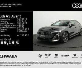 AUDI A5 AUDI A5 AVANT TFSI 2X S LINE*LED*NAV*AHK*ACC*KAM*20