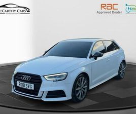 AUDI A3 SPORTBACK 1.5 TFSI COD BLACK EDITION SPORTBACK S TRONIC EURO 6 (START/STOP) 5DR