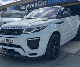 LAND ROVER RANGE ROVER EVOQUE WHITE AUTO DIESEL 2016