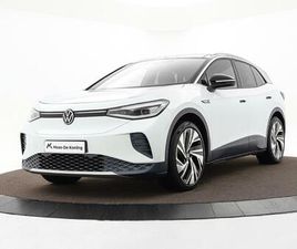 VOLKSWAGEN ID.4 204PK MAX 77 KWH · WARMTEPOMP · PANORAMADAK · 360 CAMERA · ELEK. TREKHAAK · ELEK. ACHTERKLEP · 21'' INCH ·