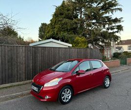 2013 PEUGEOT 208 1.2 VTI ACTIVE 5DR HATCHBACK PETROL MANUAL