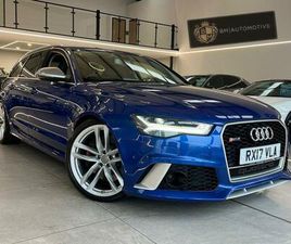 4.0 TFSI V8 PERFORMANCE TIPTRONIC QUATTRO EURO 6 (START/STOP) 5DR