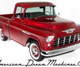 1955 CHEVROLET PICKUP RARE CAMEO BIG WINDOW V8