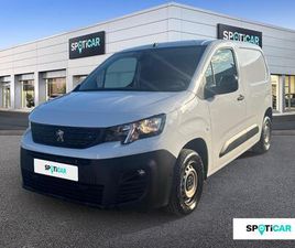 PEUGEOT PARTNER FOURGON STANDARD 650 KG BLUEHDI 100 S&S BVM6 ASPHA