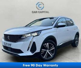 PEUGEOT 3008 2021 PEUGEOT 3008 1.5 BLUEHDI ALLURE PREMIUM SUV 5DR DIESEL EAT EURO 6 (START/STOP) (130 PS) HATCHBACK D...