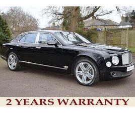 BENTLEY MULSANNE 6.75 V8 AUTO EURO 5 4DR