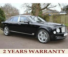 BENTLEY MULSANNE 6.75 V8 AUTO EURO 5 4DR