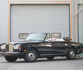 ROLLS ROYCE CORNICHE CABRIOLET CABRIOLET V8 6.75