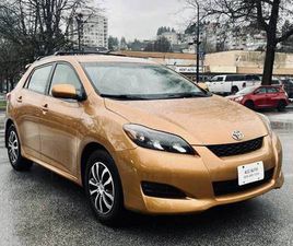 ∑ 2010 TOYOTA MATRIX AWD RARE 2.4 LITER ENGINE, AUTO, 1 YEAR WARRANTY