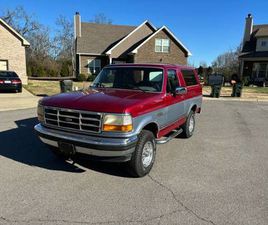 1995 FORD BRONCO XLT 4X4 MANUAL