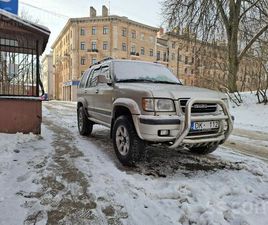 ISUZU TROOPER ISUZU TROOPER, CENA 3 100 €. LV JAUNA TA JAUNI BREMŽU DISKI, KLUČI. КНОПКА РАБОТАЮТ). БЬЁТ - SLUDINĀJUMI