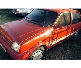 1987 MG METRO ROUGE MANUEL, 4 VITESSES CONDUITE À GAUCHE...