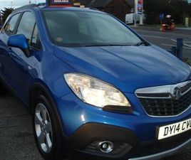 VAUXHALL MOKKA VAUXHALL MOKKA 1.6 EXCLUSIV SUV 5DR PETROL MANUAL 2WD EURO 5 (START/STOP) (115 PS)