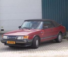 SAAB 900 TURBO 16V CABRIOLET 1987 ROOD — SAAB — MARKTPLAATS