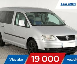 VW CADDY 1.9 TDI, LIFE, 7 MIEST, SERV.KNIHA