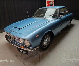 ALFA ROMEO SPRINT 2600 COUPÈ CERTIF. ASI CRS