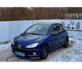 PEUGEOT 206 1.4 ~ KLIMA ~ 2006 ~ EL.SZYBY ~ ZADBANY ~ ZAMIANA WROCLAW PSIE POLE • OLX.PL