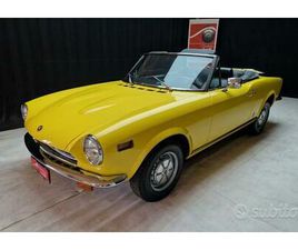 FIAT 124 SPIDER 1.8CC CERTIF. ASI CON C.R.S