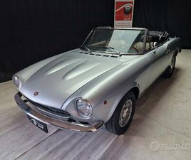 FIAT 124 SPIDER 1.8 CERTIF. ASI CON C.R.S