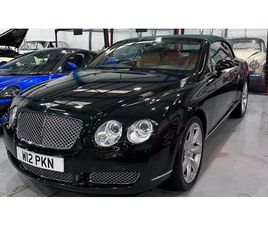 BENTLEY CONTINENTAL GTC 2008 BENTLEY CONTINENTAL GTC VERT AUTOMATIQUE, 6 VITESSES...