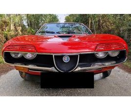 ALFA ROMEO MONTREAL 1972 ALFA ROMEO MONTREAL ROUGE MANUEL, 5 VITESSES CONDUIT...