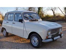 1988 RENAULT 4L BLANC MANUEL, 4 VITESSES CONDUITE À GAUCH...