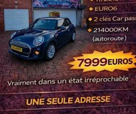 MINI MINI ② MINI DIESEL 2015 TRÈS BON ÉTAT — MINI — 2EMEMAIN
