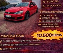 VOLKSWAGEN GOLF ② VW GOLF 1200TSI A VOIR ABSOLULENT ( VOIR TEXTE ) — VOLKSWAGEN — 2EMEMAIN