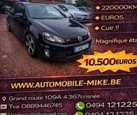 VOLKSWAGEN GOLF GTI ② VW GOLF VI GTI 2011 SUPERBE !! — VOLKSWAGEN — 2EMEMAIN