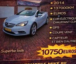 OPEL CASCADA ② OPEL CASCADA CABRIOLET .0CDTI BI TURBO 190CH 2014 — OPEL — 2EMEMAIN