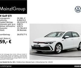 VW GOLF GTI 2.0 TSI SITZHEIZUNG 2XPDC CARPLAY LED+