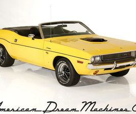 DODGE CHALLENGER CONVERTIBLE 1970 DODGE CHALLENGER 535/600HP HEMI PISTOL GRIP PS PDB