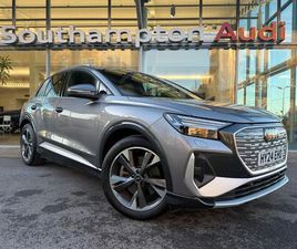 AUDI Q4 E-TRON AUDI Q4 E-TRON 55 S LINE SUV 5DR ELECTRIC AUTO QUATTRO 82KWH (340 PS)