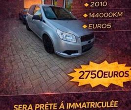 CHEVROLET AVEO ② CHEVROLET AVEO 1200CC 2010 — CHEVROLET — 2EMEMAIN