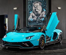 LAMBORGHINI AVENTADOR LP 780-4 ULTIMAE 2022 LAMBORGHINI AVENTADOR LP 780-4 ULTIMAE BLU GLUACO F1 BRILLIANT EXHAUST