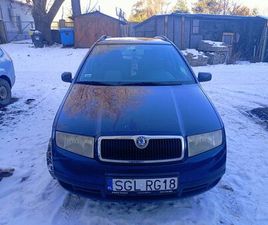 SKODA FABIA KOMBI 1.4 16V GLUBCZYCE • OLX.PL