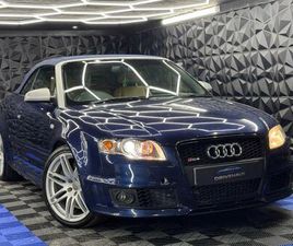AUDI RS4 CABRIOLET 4.2 QUATTRO 2DR PETROL MANUAL