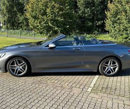 MERCEDES-BENZ S 500 AMG LINE CABRIO BURMESTER, LEDER, AIRSCARF
