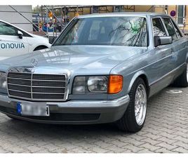 MERCEDES BENZ 500SEL W126 S KLASSE