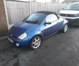 FORD, STREETKA, CONVERTIBLE, 2006, MANUAL, 1597 (CC), 2 DOORS