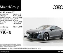 AUDI E-TRON GT RS B&O WÄPU MATRIX 360° HUD MASSAGE