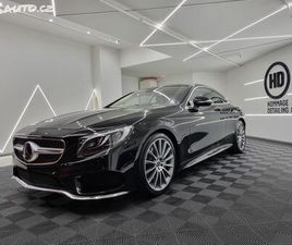 MERCEDES CLASSE S COUPE S500 MERCEDES-BENZ TŘÍDY S 500 COUPÉ AMG 4MATIC DPH